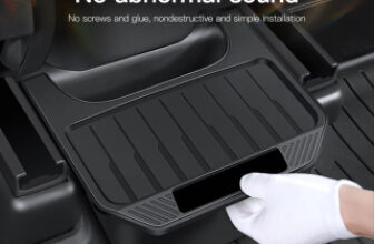 테슬라 뒷좌석 센터 콘솔 보관함